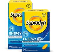 Supradyn Energy 50+ 90+30 comprimidos - vitaminas y minerales para 50+