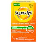 Supradyn Energy Doble Acción Sabor Limón 20 Sobres