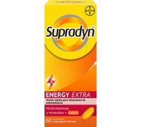 Supradyn Energy Extra Deporte Vitaminas y Energía 60 Comprimidos