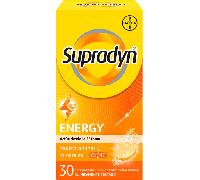 Supradyn Energy Vitaminas y Energía 30 Comprimidos Efervescentes