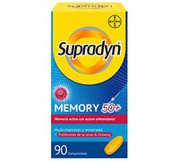 Supradyn Memory 50+ Vitaminas, Minerales y Energía con Ginseng 90 Comprimidos