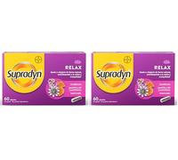Supradyn Relax - Apoyo para relajarte de forna natural contribuyendo a la calma y la tranquilidad con Amapola de California, Pasiflora y Valeriana - 60 Cápsulas (Paquete de 2)