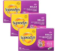 Supradyn Relax, Calma y Tranquilidad con Pasiflora y Valeriana 3x30 Cápsulas FORMATO AHORRO