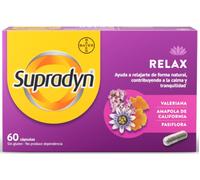 Supradyn Relax, Calma y Tranquilidad con Pasiflora y Valeriana 60 Cápsulas