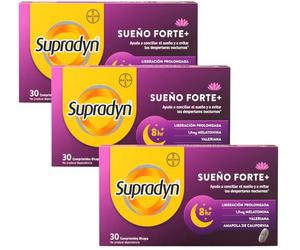 Supradyn Sueño Forte+ Reduce Despertares Nocturnos 3x30 Comprimidos FORMATO AHORRO