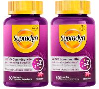 Supradyn Sueño y Serenidad Melatonina y Vit, B6 2x60 Gummies FORMATO AHORRO