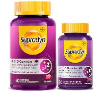Supradyn Sueño y Serenidad Melatonina y Vit, B6 30+60 Gummies FORMATO AHORRO