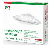 Suprasorb P Sensitive Border Apósito 10x10cm 10uds