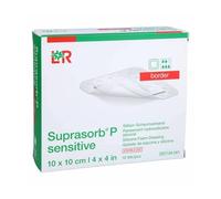 Suprasorb P Sensitive Border Apósito 10x10cm 10uds
