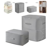 SUPRBIRD Ultra Space Saving Self Compression Organizer, 2pcs Organizador de Autocompresión Que Ahorra Espacio, Organizador de Edredones y Ropa con Compresión, para Ropa,Edredones Esperar