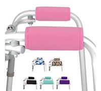supregear Agarres Acolchados, 2 Packs Asa para Muleta Silla de Ruedas, Suaves Cómodas Almohadillas de Agarre para Silla Walker Rollator Muleta, Accesorio de Movilidad Transpirable Anti-Deslizante