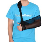 supregear Cabestrillo Brazo Hombro, Ajustable Cómoda Inmovilizador para Roturas, Luxaciones, Esguinces, Distensiones y Fractur