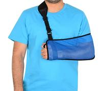 supregear Eslinga de Malla para Brazo, Ajustable Liviana Cómoda Inmovilizador De Hombro Eslinga Transpirable para Hombro Derecho Izquierdo Estabilizador Soporte para Brazo Lesionado Codo Muñeca Mano