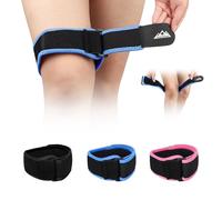 supregear ITB Correa de Rodilla, Rodillera para el Síndrome de la Banda Iliotibial Muslo Cadera y Banda ITB Soporte de Compresión Ajustable Tendinitis Rotuliana Osgood Schlatters Estabilizador