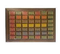 Suprem Nougat | 49 piezas, turrón duro y tierno de Montelimar | Surtidos, clásicos y de chocolate | Caja transparente 490 g | Almendras y Miel de Lavanda | Dulce artesanal de regalo