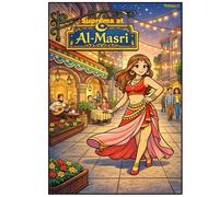Suprema at Al-Masri: A Storytelling Coloring Book About Courage, Music, and Belonging (Suprema's Belly Dance Adventures)