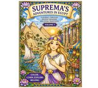 Suprema's Adventures in Egypt: A Storytelling Coloring Book of Egypt’s Wonders, Culture, and Everyday Life (Suprema's Belly Dance Adventures)