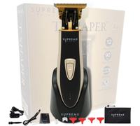 Supreme Trimmer Cortadora de pelo para hombre ST5210 recortadora de barba para hombres profesional peluquero delineador inalámbrico - Moldeador en T dorado