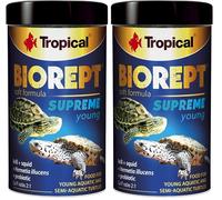 Supreme Young 100ml / 36g - Alimento con probióticos añadidos para Tortugas acuáticas, Tortugas jóvenes y en Crecimiento (Paquete de 2)