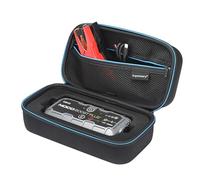 Supremery Funda Compatible con NOCO Boost GB40 Cargador de batería | Estuche antichoque con cremallera y asa de transporte: caja protectora para arrancador, cables y accesorios (Negro)