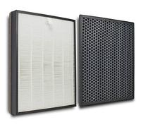 Supremery Juego de filtros de repuesto compatible con Philips AC3256/10, AC3259/10 y AC4550/10 purificadores de aire | filtro HEPA y carbón activo | alternativa a los filtros FY3432/10 y FY3433/10