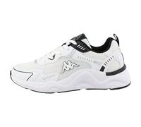Supremo - Kappa 95k0102001, Zapatillas Mujer, Blanco y Negro, 38 EU
