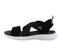 Supremo - Kappa 95k0422001, Sandalia Mujer, Negro, 39 EU