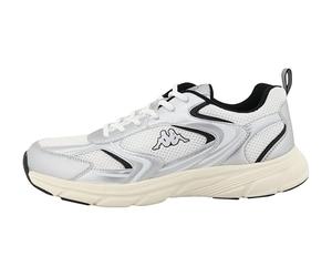 Supremo - Kappa 95k0511002, Zapatillas Hombre, Blanco y Plateado, 42 EU