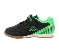 Supremo - Kappa 95k0783001, Zapatillas, Color Negro y Verde, 36 EU