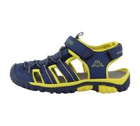 Supremo - Kappa Sandalia niña 95k0393001, azul marino y amarillo., 31 EU
