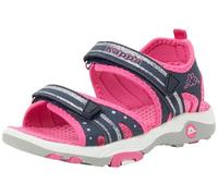 Supremo - Kappa Sandalia para niña 95K0023001, color rosa marino, talla 25 EU, Azul marino, rosa., 25 EU