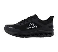 Supremo - Kappa Zapatillas para Hombre 15K0331001, Color Negro Liso, Talla 43 EU, Negro Uni, 43 EU