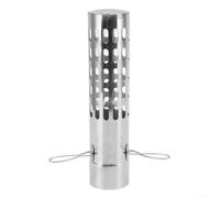 Supresor de chispas de acero inoxidable para tubos de humo en estufas de camping y chimeneas domésticas con cobertura de malla fiable