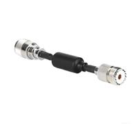 Supresor de corriente de ferrita de modo común para radio jamón | Bloquea el ruido RFI, rango de 1 a 300 MHz, conector MJ-MP, mejora la señal, reduce la estática