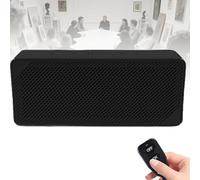 Supresor de micrófono portátil activado por voz, dispositivo ultrasónico anti-grabación, escudo de interferencia de 270°, activado por voz, inhibidor de audio portátil, para reuniones seguras, oficina