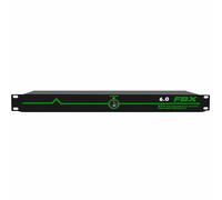 Supresor de retroalimentación digital, procesador de audio antiaullidos de 6 pulgadas y 6 salidas, 12 segmentos de alta fidelidad, para karaoke, escenario, iglesia, actuación