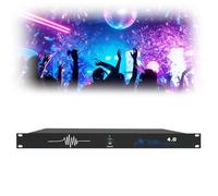 Supresor de retroalimentación profesional para micrófonos, cambiador de frecuencia anti-aullidos, procesador de audio, para escenario de actuación, sala de música de conferencias KTV 4 in 4 out 2.0