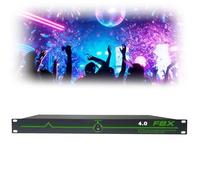 Supresor de retroalimentación profesional para micrófonos, cambiador de frecuencia anti-aullidos, procesador de audio, para escenario de actuación, sala de música de conferencias KTV 4 in 4 out