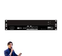 Supresor de Retroalimentación Profesional, Procesador de Audio Anti-Aullidos, Desplazador de Frecuencia de Micrófono con Escaneo y Supresión Automáticos, Herramientas para Actuaciones(4 Channels)