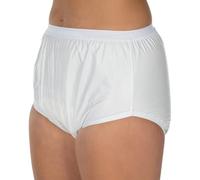 Suprima Calzoncillos de PVC - Art. 1265 (unisex)., Blanco, 52
