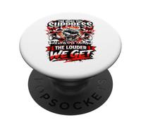 Suprimir el Voto Protesta Resistencia Defender Derecho al Voto PopSockets PopGrip Adhesivo