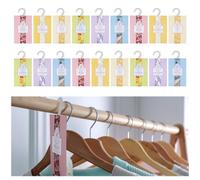 SUPRROW Armario aromaterapia, 18 unidades de bolsas perfumadas para colgar en el armario, ambientador, lavanda, jazmín, lirio, rosa, océano, limón, para armario, coche, zapatero
