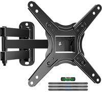 suptek Soporte de Pared para TV de 13-42 Pulgadas, Soporte Giratorio, Inclinable y Extensible para Televisores y Monitores PC, Carga 20kg, VESA Máx. 200x200mm, Brazo Articulado 422mm, MA1345