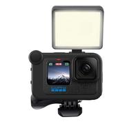 Suptig Luz de Video LED, fotografía portátil Compatible con GoPro Hero 13, Hero 12, 11, 10, 9, 8, 7, 6, 5, 4, 3, 3+, dji OSMO, Sony DSLR Canon Camera Gopro Vlogging.