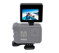 Suptig Pantalla LCD Selfie Pantalla LCD Compatible con GoPro Hero 11 Hero 10 Hero 9 Hero 8 Hero 7 Hero 6 Hero 5 Hero 4 3+ 3 Hero Session AKASO Campark SLR More Action Cam 2 pulgadas IP 68 impermeable