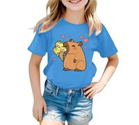 SUPTTING Camiseta de mujer moderna y juguetona con hombros descubiertos, camiseta de manga corta, informal, linda, con estampado de oso, con diseño de ositos, con lentejuelas, corazón, parte superior