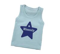 SUPTTING Camiseta de tirantes para chicos informal, suave y cómoda, sin mangas, cuello redondo, estampado de dinosaurio, camiseta de verano, camiseta muscular, camiseta básica para ocio, para parque