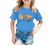 SUPTTING Camiseta para el día del padre y niña, divertida, bonita, manga corta, cuello redondo, lema, desenfadada, diseño de animales, declaración gráfica de perro, gran tamaño para regalo para papá