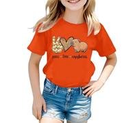 SUPTTING Camiseta para el día del padre y niña, divertida, bonita, manga corta, cuello redondo, lema, desenfadada, diseño de animales, declaración gráfica de perro, gran tamaño para regalo para papá