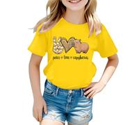 SUPTTING Camiseta para el día del padre y niña, divertida, bonita, manga corta, cuello redondo, lema, desenfadada, diseño de animales, declaración gráfica de perro, gran tamaño para regalo para papá